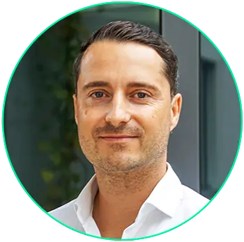 Portrait of Sebastian Iori, client of PIXEL SHAKE